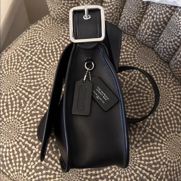 Coach Limited Originals Glovetan Patricia Legacy Re-Issue Bag Black Leather - Picture 6 of 16